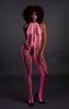 Bodystocking with Halterneck - pink - XS/XL